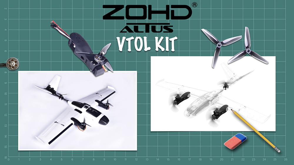 ZOHD-Altus-VTOL-Kit-mit-Power-Combo-individuelle-Servos--Motoren--ESCs-fuumlr-Altus-FPV-RC-Flugzeug--2025140-1